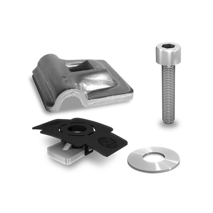 K2 Systems 2002473 Blitzschutzklemme Multi Alu 8 mm Set