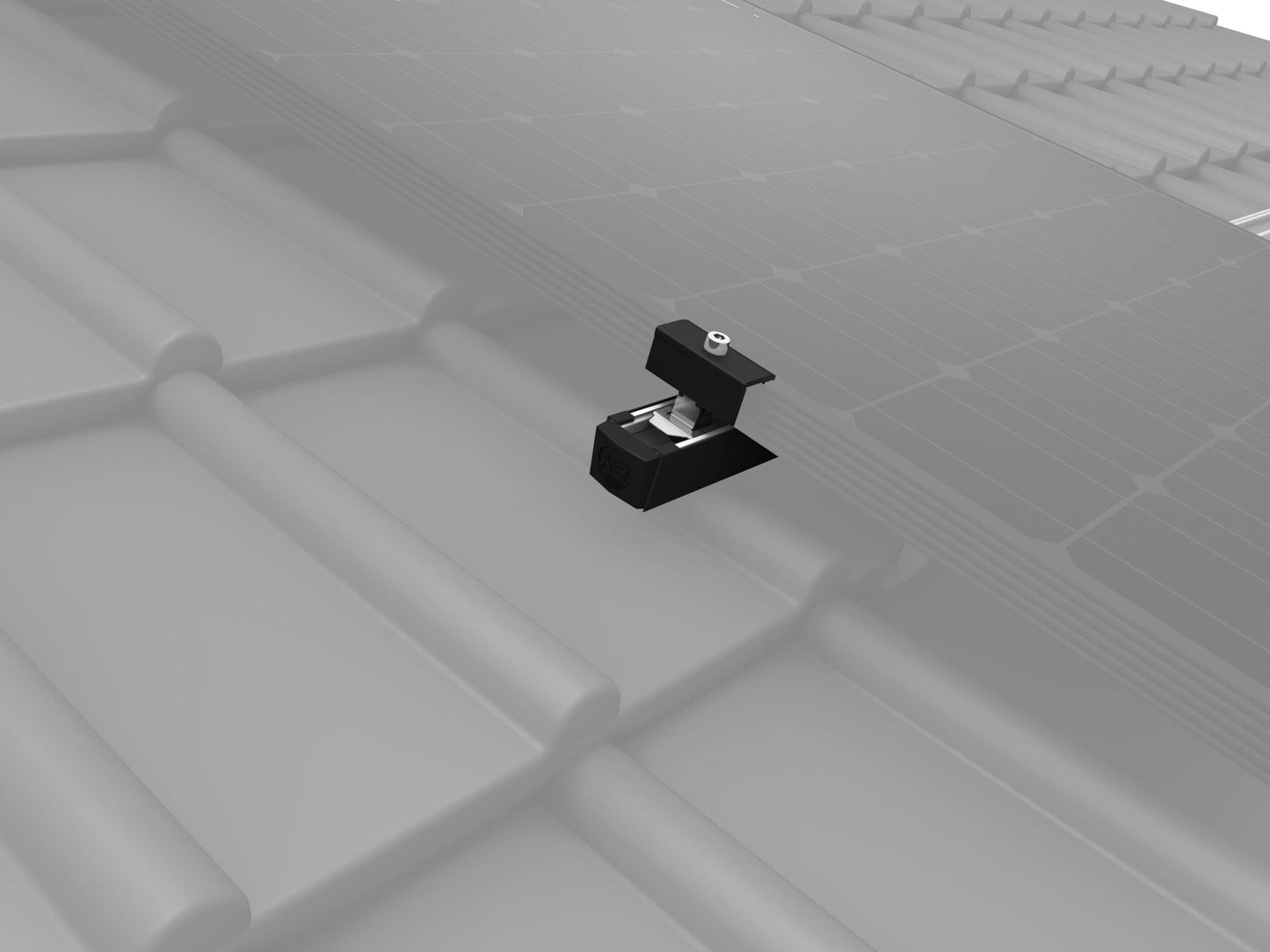 K2 Systems 2003523 BlackCover SingleRail 36