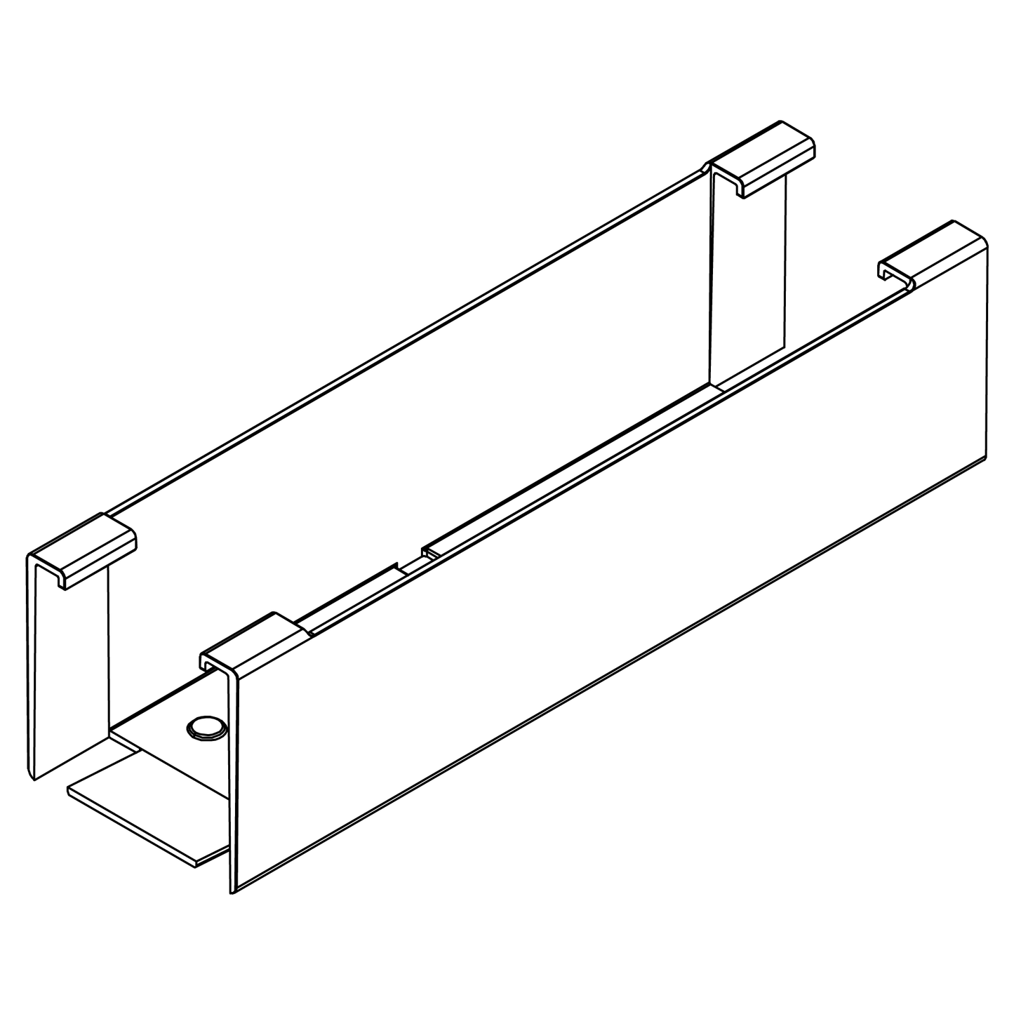 K2 Systems 2003523 BlackCover SingleRail 36