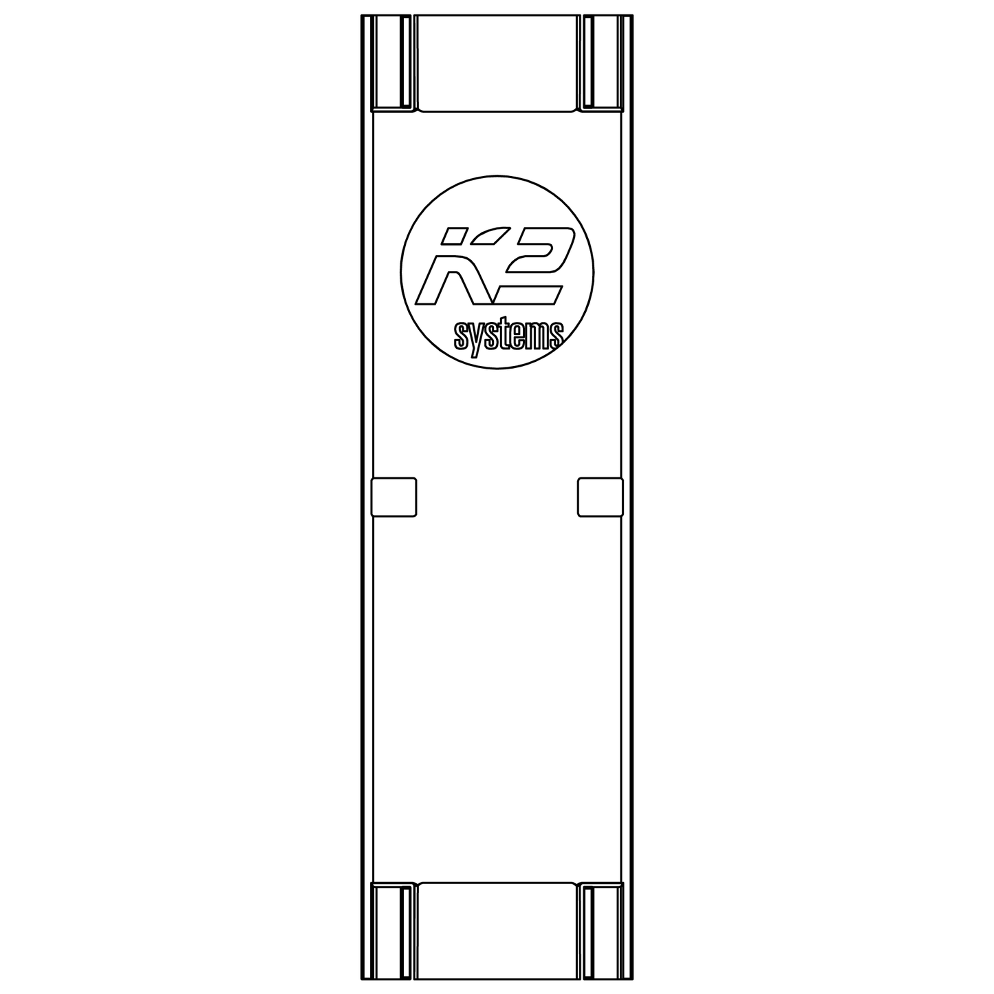 K2 Systems 2003523 BlackCover SingleRail 36
