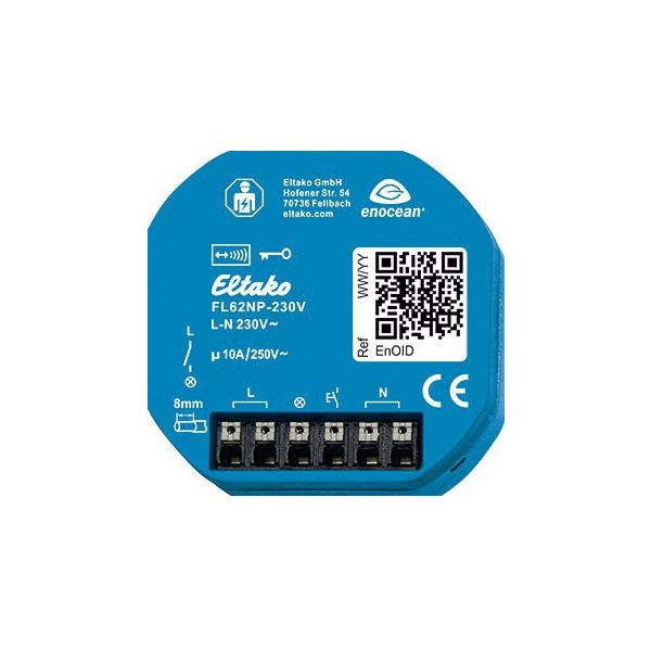 Eltako FL62NP-230V Funk-Lichtaktor, 1 Schließer 10A