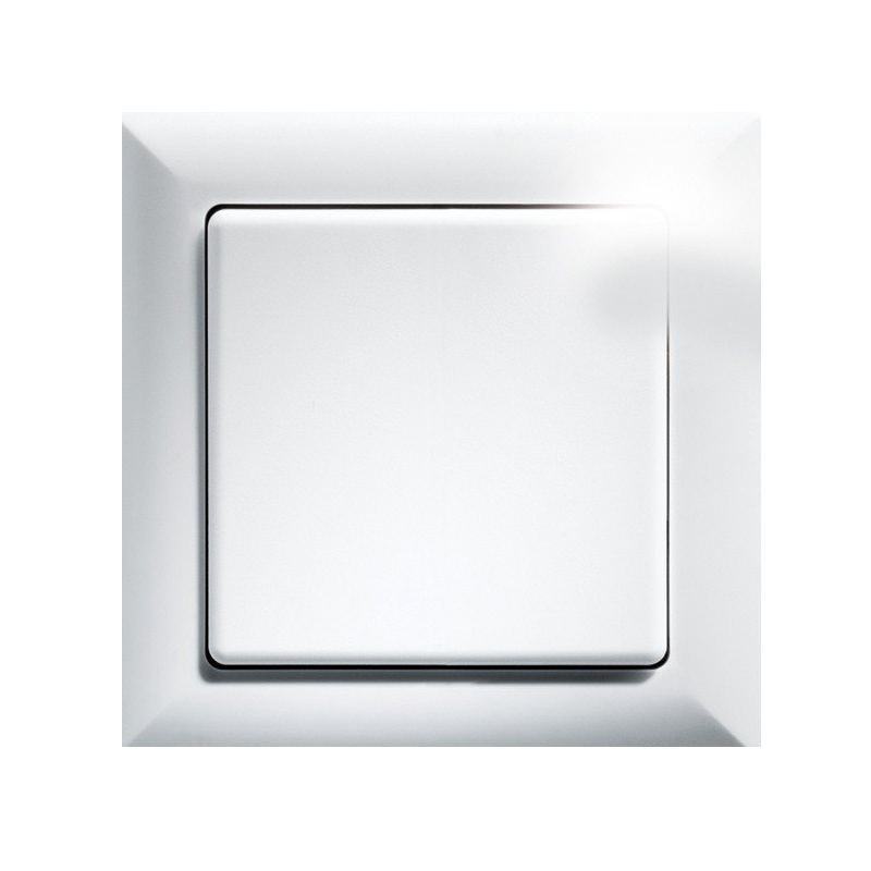 Eltako FT55-wg Funktaster 55x55mm batterie- und leitungslos, reinweiß glänzend