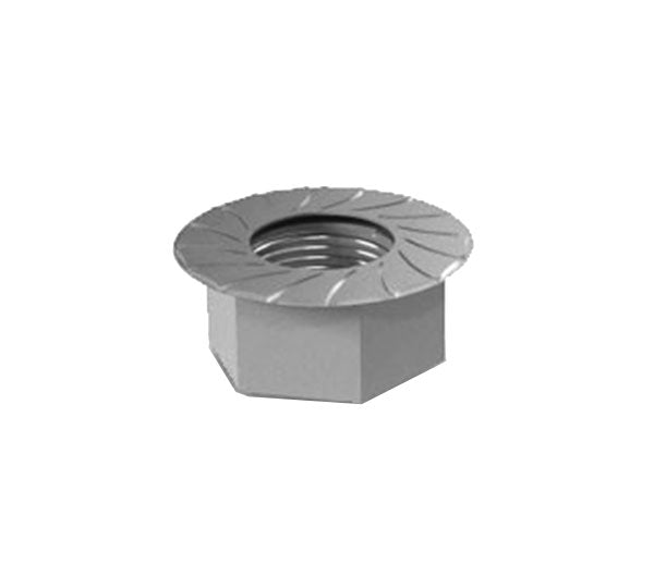K2 RF Set - Hammerkopfschraube 10x30 und Sperrzahnmutter