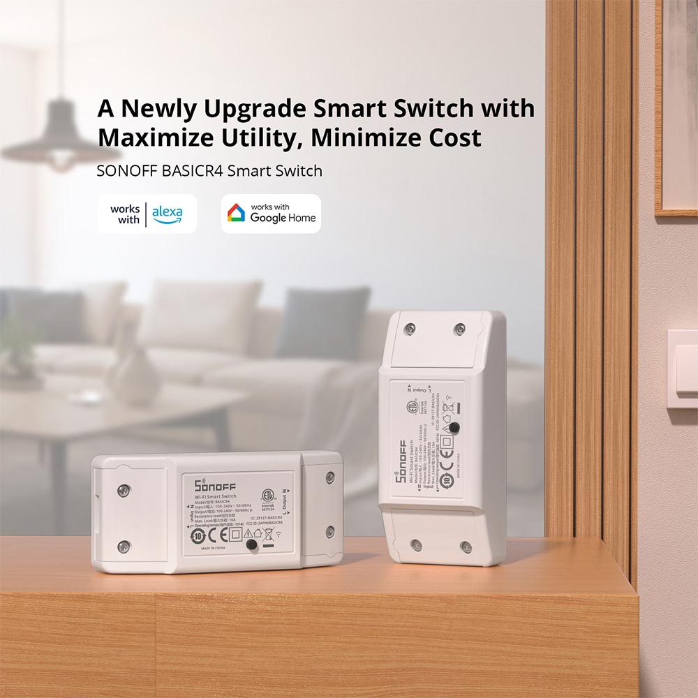 Sonoff Basic R4 WiFi Smart Switch mit Magic Switch Modus 10A