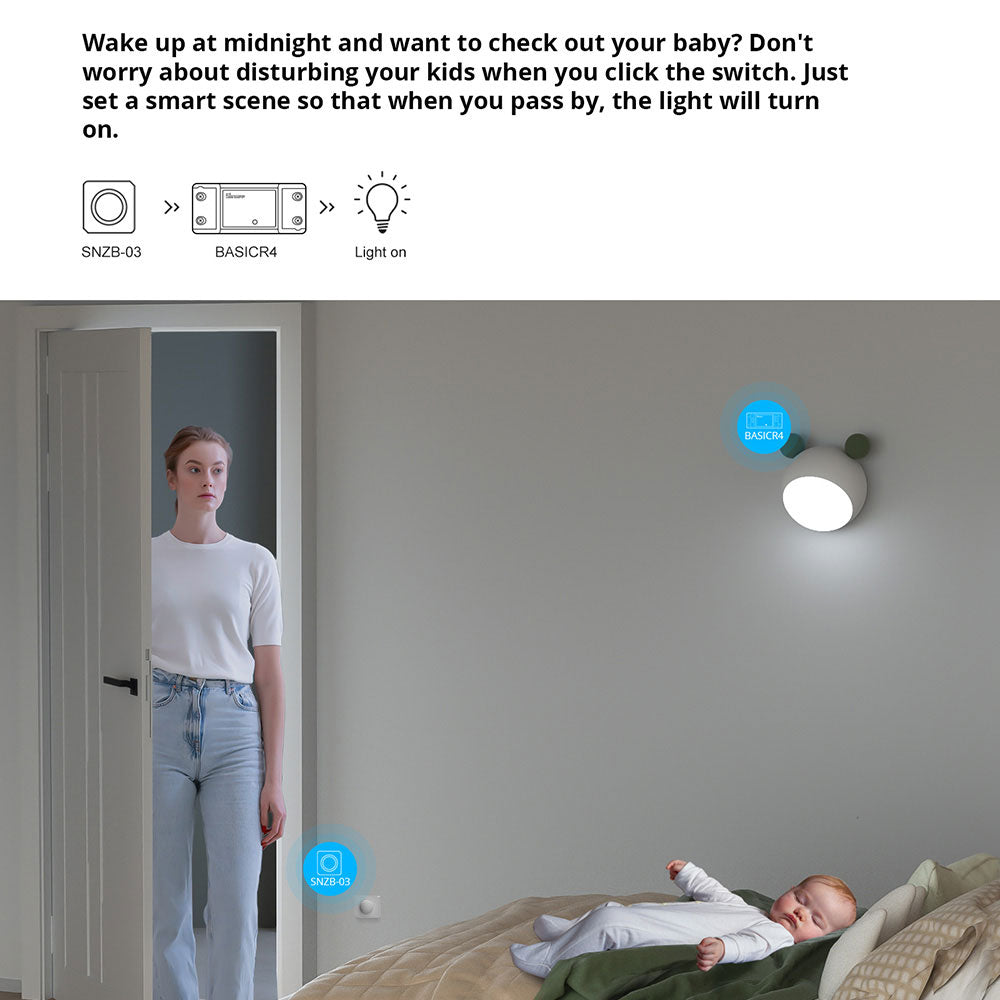Sonoff Basic R4 WiFi Smart Switch mit Magic Switch Modus 10A