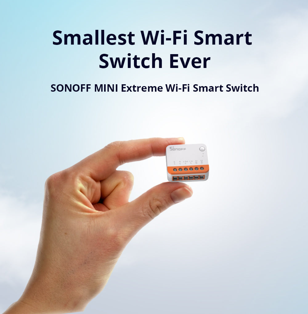 Sonoff MINIR4 Wifi Smart Schalter 2 Wege LichtSchalter Relaismodul APP Steuerung