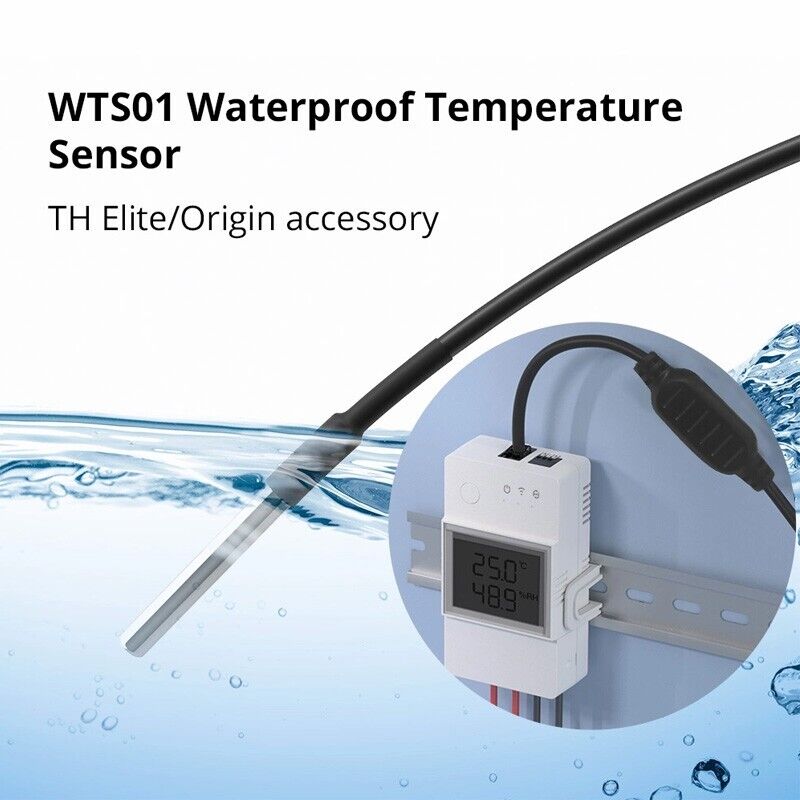 Sonoff WTS01 Wasserdichter Temperatursensor für TH Elite und TH Origin