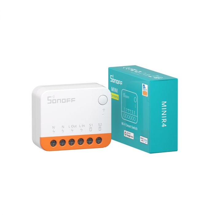 Sonoff MINIR4 Wifi Smart Schalter 2 Wege LichtSchalter Relaismodul APP Steuerung