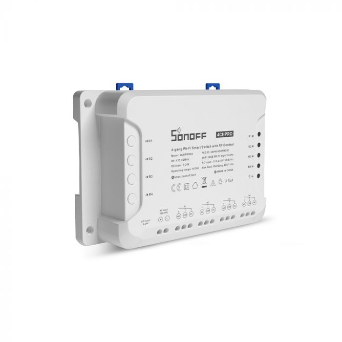 Sonoff 4CHPROR3 4-Kanal Smart Switch WiFi + 433MHz