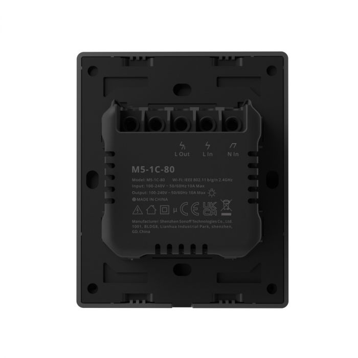 Sonoff M5 Switch WiFi, mechanischer Wand Schalter M5-1C-80, M5-2C-80, M5-3C-80