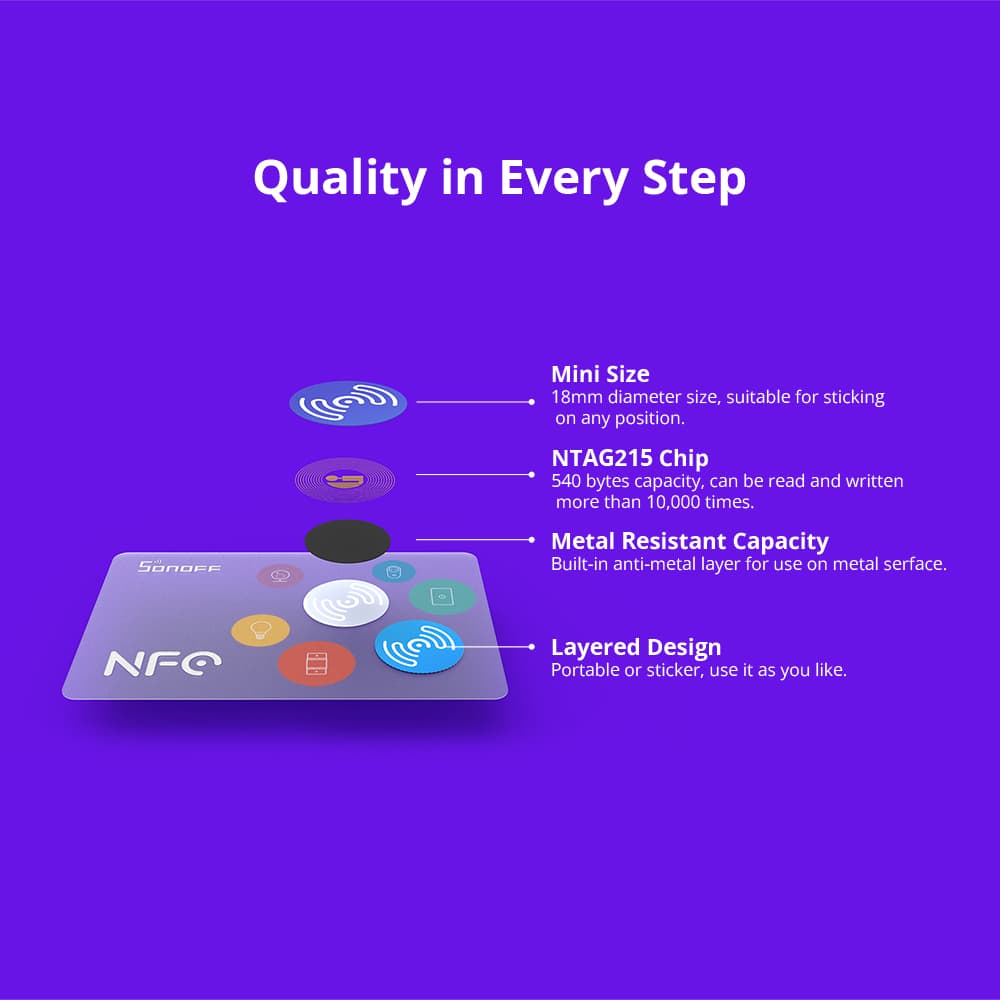 Sonoff NFC-Tag Smart Home NFC-Chip