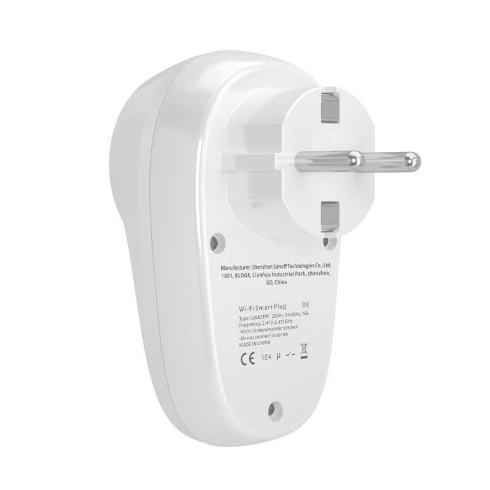 Sonoff S26R2 Smart Plug WiFi, Intelligente Steckdose mit Sprachsteuerung