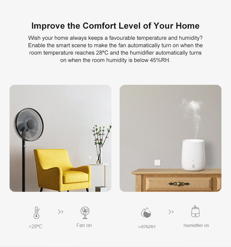 Sonoff SNZB-02 - ZigBee Temperatur- und Feuchtigkeitssensor Smart Home