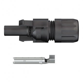 Stäubli Photovoltaik Kupplungsstecker MC4 PV-KST4/6X-UR (PV-KBT4/6X-UR)