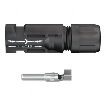 Stäubli Photovoltaik Kupplungsstecker MC4 PV-KST4/6X-UR (PV-KBT4/6X-UR)