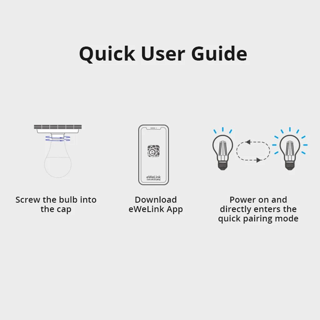 Sonoff B02-F-ST64 Smart LED Wi-Fi Filament Glühbirne, Dimmbar, Weiß, E27