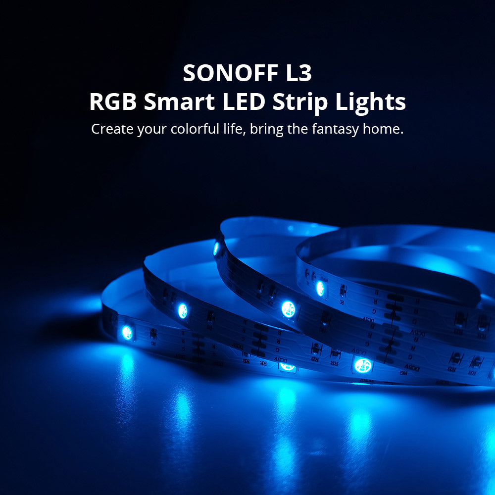 Sonoff L3-5M RGB Smart WiFi LED-Streifen 5 Meter Lichtband