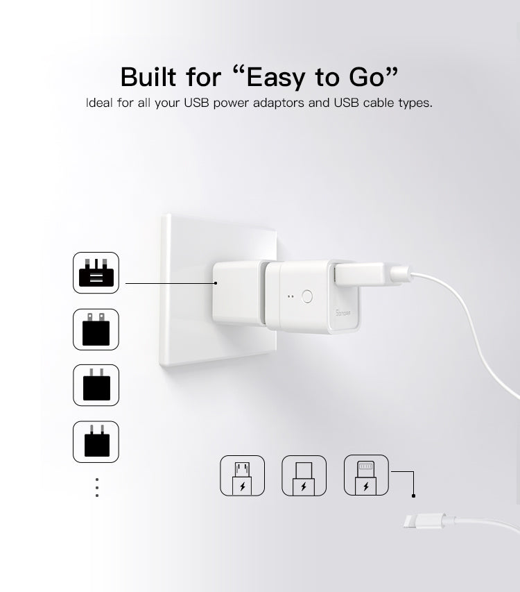 Sonoff MICRO Smart USB Adapter, WiFi Ladegerät