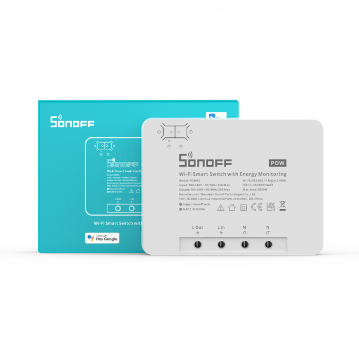 Sonoff POWR3 High Power Smart Switch WiFi