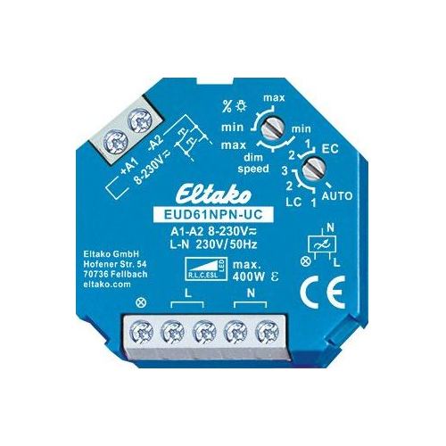 Eltako EUD61NPN-UC  Universal-Dimmschalter, Power MOSFET bis 400W