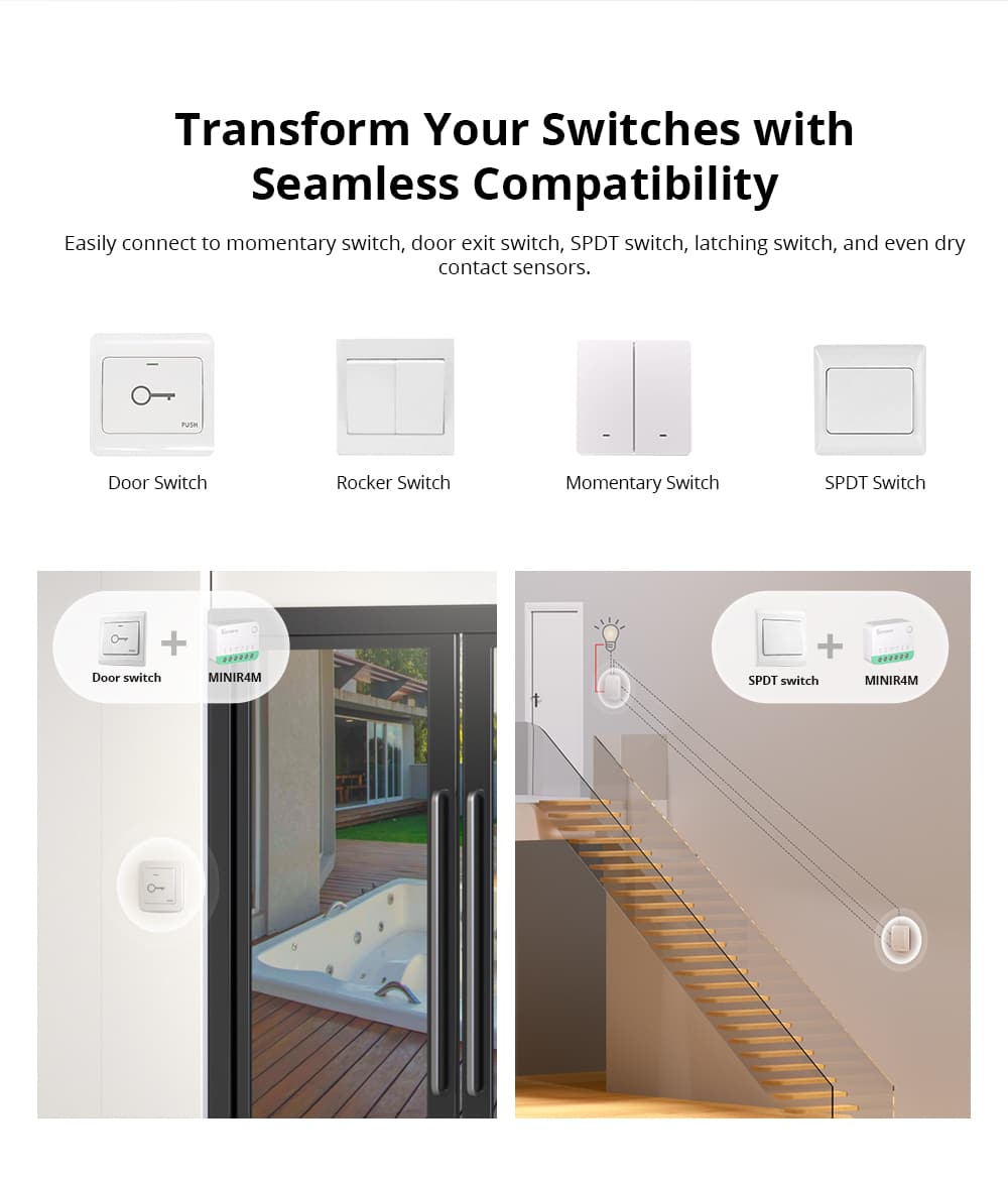 Sonoff Mini R4M Extreme Smart WiFi Switch Matter-Version