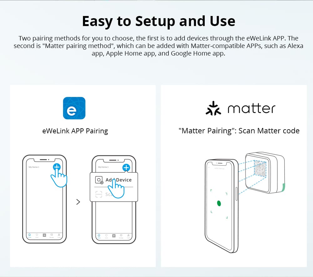 Sonoff Mini R4M Extreme Smart WiFi Switch Matter-Version