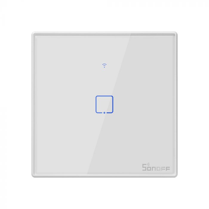 Sonoff T2EU1C-TX,T2EU2C-TX, T2EU3C-TX touch Wi-Fi + 433MHz Wall Smart Switch weiß Lichtschalter